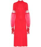 Christopher Kane Lace-trimmed Jersey Dress