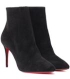 Christian Louboutin Eloise 85 Suede Boots