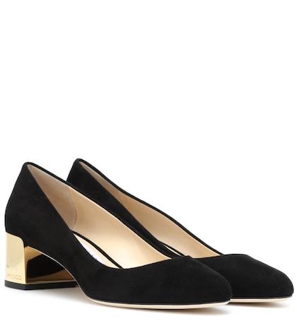 Jimmy Choo Jessie 40 Suede Pumps