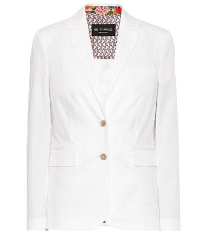 Etro Stretch Cotton Blazer