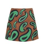 Givenchy Embellished Suede Miniskirt