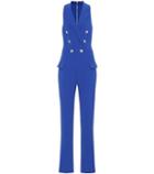 Balmain Stretch Crêpe Jumpsuit
