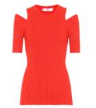 Victoria Beckham Ribbed Wool Top