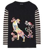 Etro Embroidered Wool Sweater