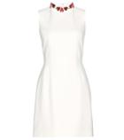 Alexander Mcqueen Embellished Crêpe Dress