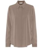 The Row Petah Silk-blend Shirt