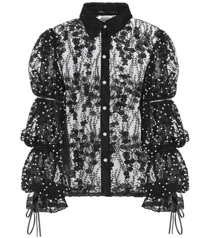 Huishan Zhang Odetta Lace Top