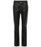Isabel Marant Minlow Straight-leg Leather Pants