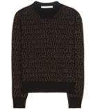 Givenchy Printed Wool And Cashmere-blend Sweater