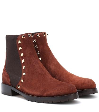 Tod's Valentino Garavani Suede Ankle Boots