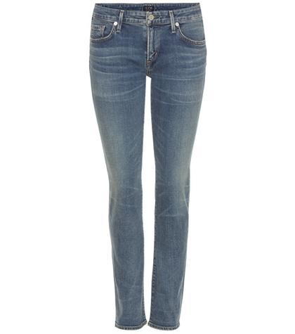 Fendi Racer Low-rise Skinny Jeans
