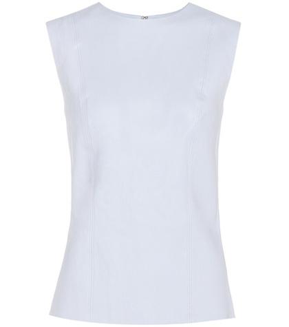 Helmut Lang Leather Top