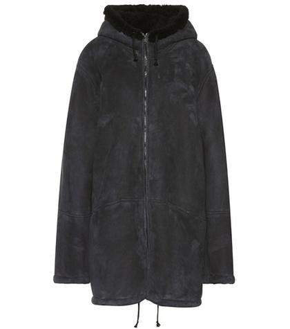 Alexander Mcqueen Suede Coat (season 5)