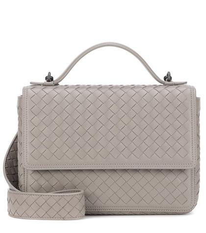 Bottega Veneta Alumna Intrecciato Leather Shoulder Bag