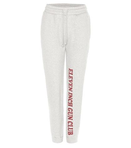 Velvet Printed Cotton-blend Track Pants