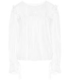 Isabel Marant, Toile Rock Embroidered Cotton Blouse
