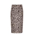 Max Mara Thomas Leopard-print Wool Skirt