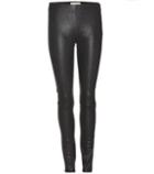 7 For All Mankind Stretch-leather Leggings