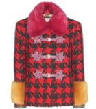 Gucci Fur-trimmed Wool Tweed Jacket