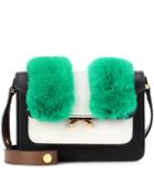 Gianvito Rossi Trunk Mini Leather Shoulder Bag