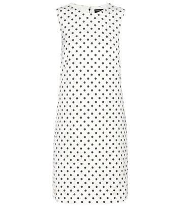 Carven Polka-dot Jacquard Dress