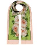 Dolce & Gabbana Printed Modal And Cashmere Scarf