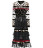 Tabitha Simmons Embroidered Tulle Dress