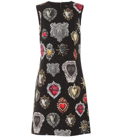 Dolce & Gabbana Jacquard Midi Dress
