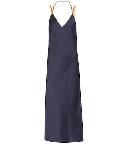 Helmut Lang Satin Maxi Dress