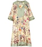 Gucci Floral Silk-twill Kaftan