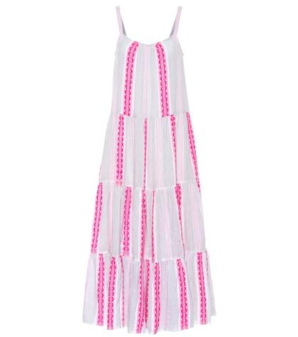 Lemlem Riban Striped Cotton-blend Dress