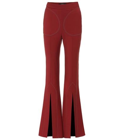 Ellery Aalto Flared Wool-blend Pants