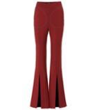 Ellery Aalto Flared Wool-blend Pants