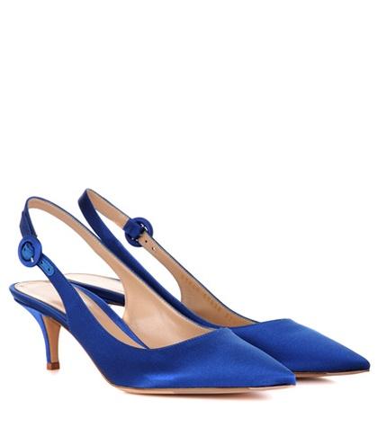 Prada Anna Satin Pumps