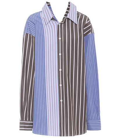 Marni Oversized Striped Cotton Shirt