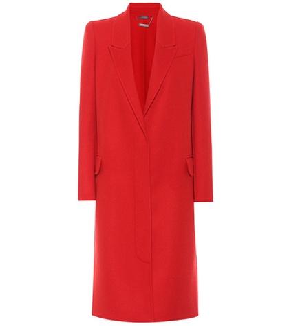 Alexander Mcqueen Wool And Cashmere Coat