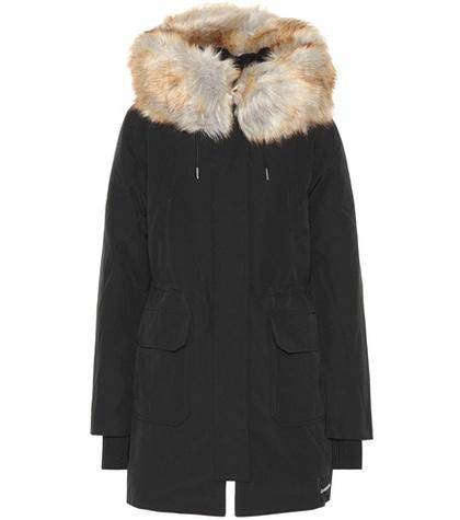 Isabel Marant, Toile Down Parka With Faux Fur Trim