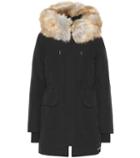 Isabel Marant, Toile Down Parka With Faux Fur Trim