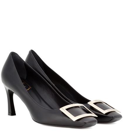 Unravel Décolleté Belle Vivier Trompette Leather Pumps
