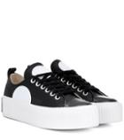 Mcq Alexander Mcqueen Leather Platform Sneakers