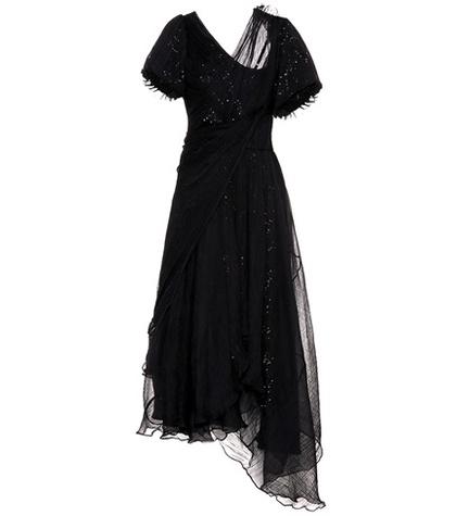 Preen By Thornton Bregazzi Moira Silk-chiffon Dress