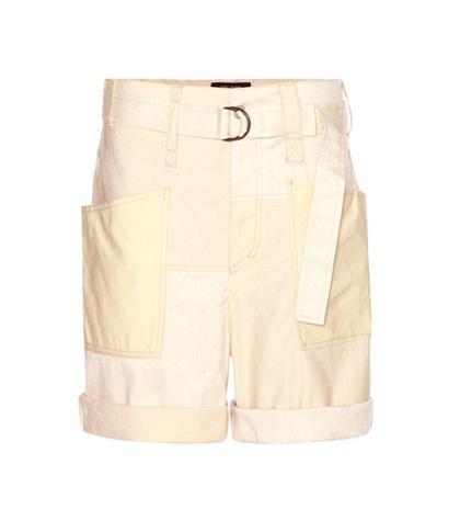 Isabel Marant Verna Linen And Cotton-blend Shorts