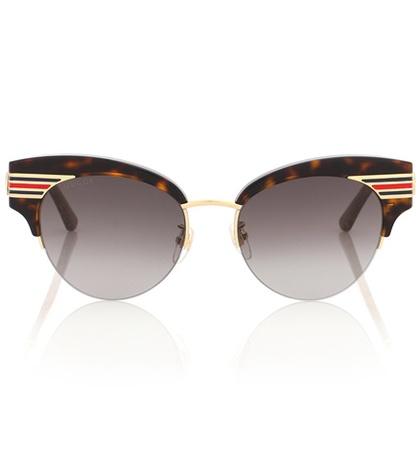 Gucci Cat-eye Acetate Sunglasses