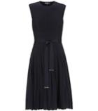 Saint Laurent Sleeveless Rib-knit Dress