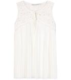 Alice + Olivia Kyrena Embellished Blouse