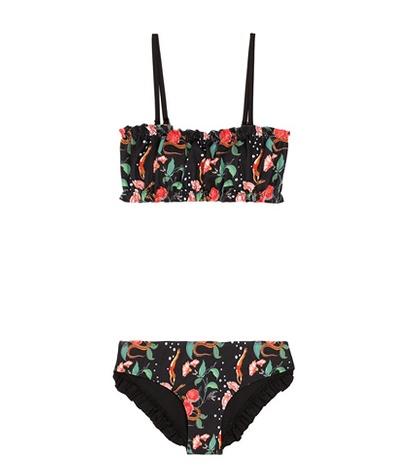 N21 Printed Frill Bikini