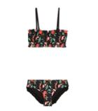 N21 Printed Frill Bikini
