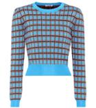 Miu Miu Cropped Wool Sweater