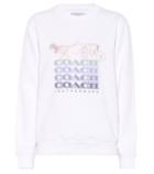 Coach Embroidered Cotton Sweatshirt