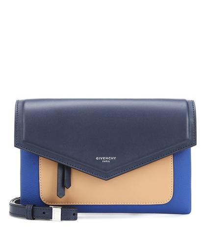 Givenchy Duetto Leather Shoulder Bag
